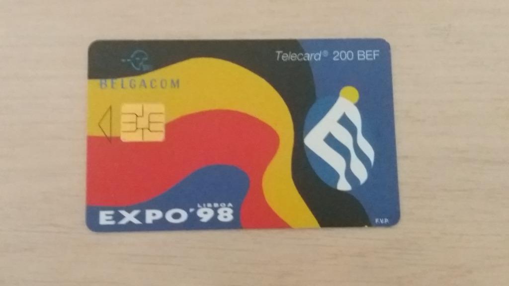 carte téléphonique à puce Belgique 200fr vintage, Collections, Enlèvement ou Envoi