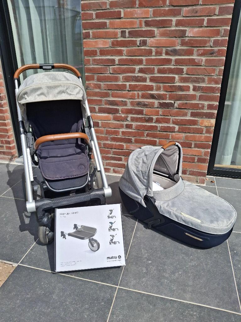 Buggy Mutsy I2, alles incl!, Ophalen, Gebruikt, Overige merken, Verstelbare rugleuning