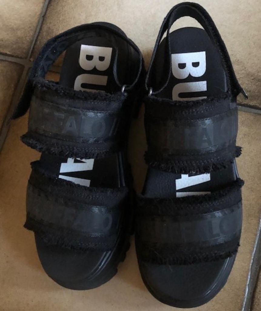 sandalen "BUFFALO",maat:39,NIEUW !!!, Kleding | Dames, Zwart, Nieuw, Buffalo, Sandalen of Muiltjes