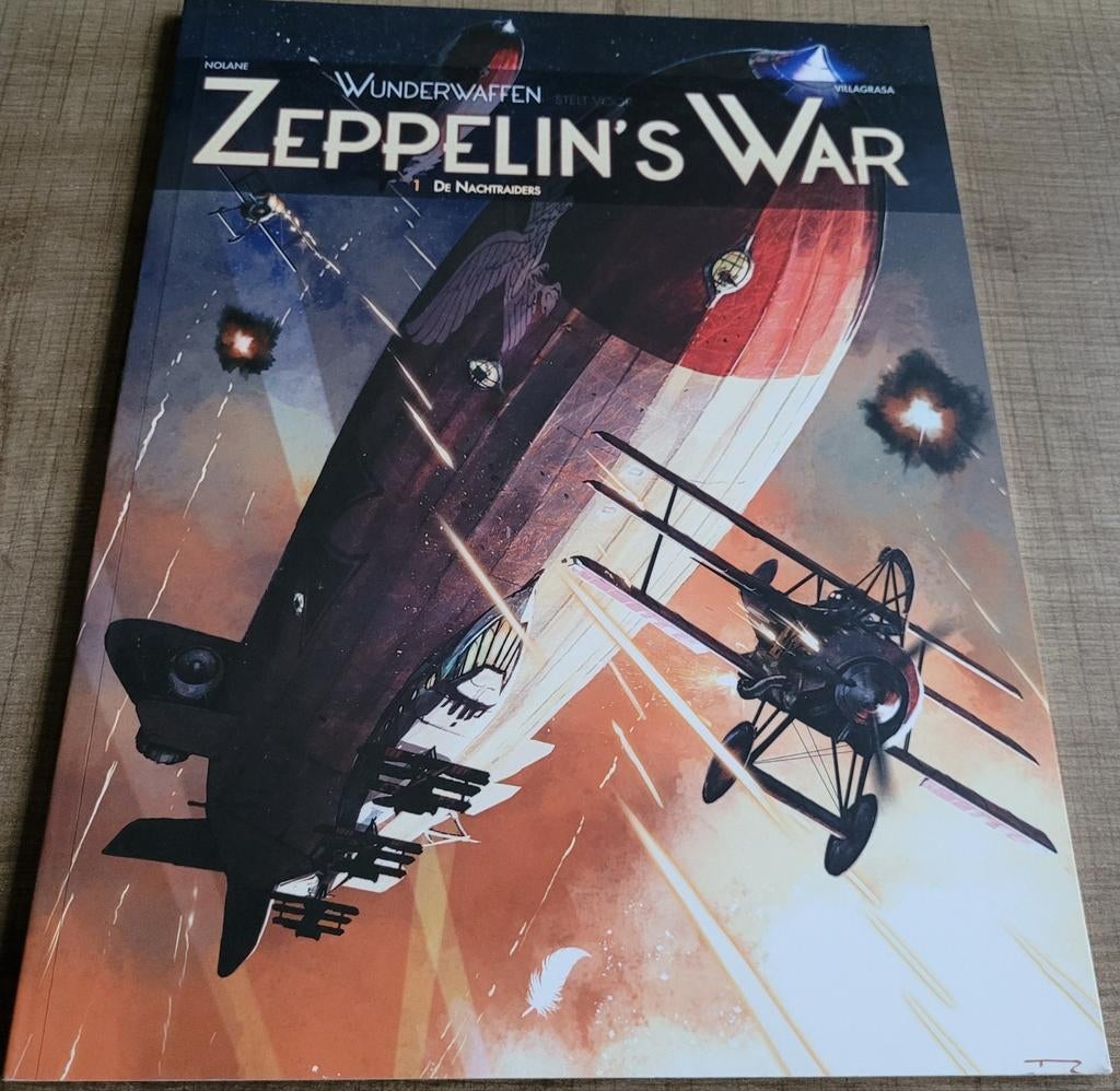 Wunderwaffen Zeppelin's War - De nachtraiders, Eén stripboek, Ophalen of Verzenden, Zo goed als nieuw