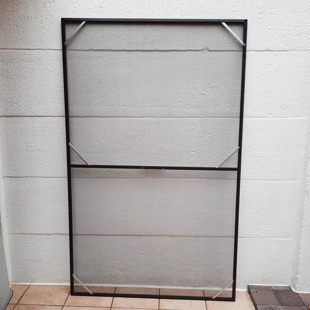 3 Vliegenramen aluminium kaders inkortbaar,, Doe-het-zelf en Bouw, Platen en Panelen, Ophalen, Zo goed als nieuw, Overige materialen