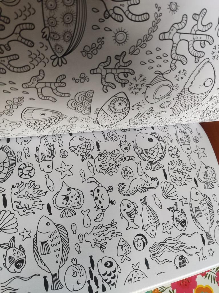 Livres de coloriage, Enlèvement, Neuf