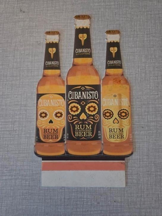 Bière aromatisée au rhum Cubanisto., Enlèvement ou Envoi, Comme neuf