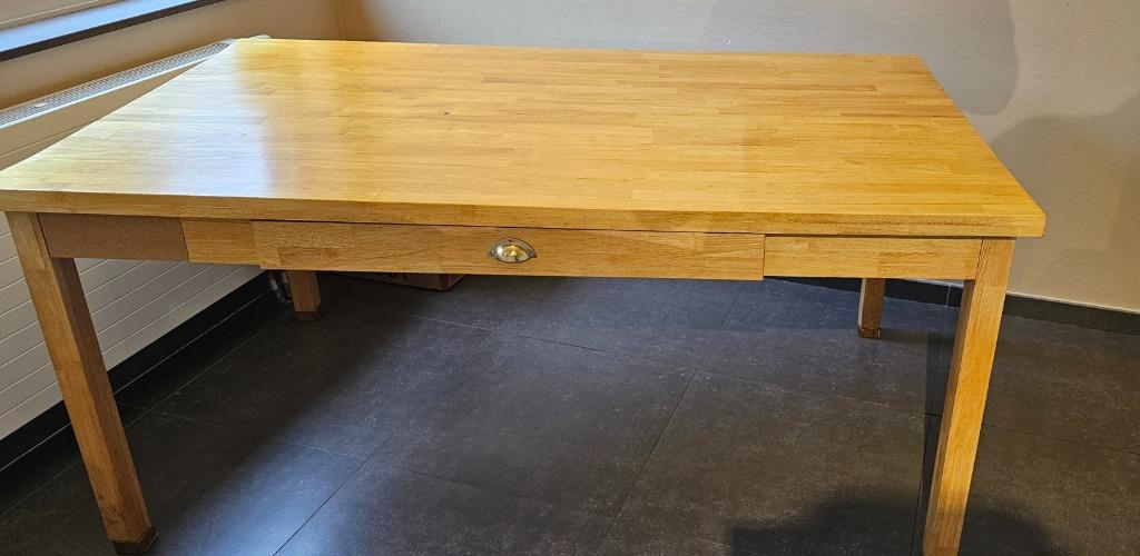 keuken tafel met grote schuif, Huis en Inrichting, Keuken | Keukenelementen, Ophalen, Gebruikt
