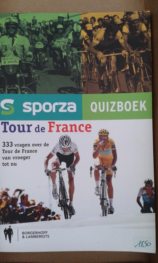 Tour de France sporza quizboek, Ophalen of Verzenden, Nieuw