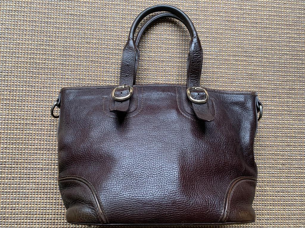 Magnifique sac Burberry en cuir, Utilisé, Brun, Sac à main