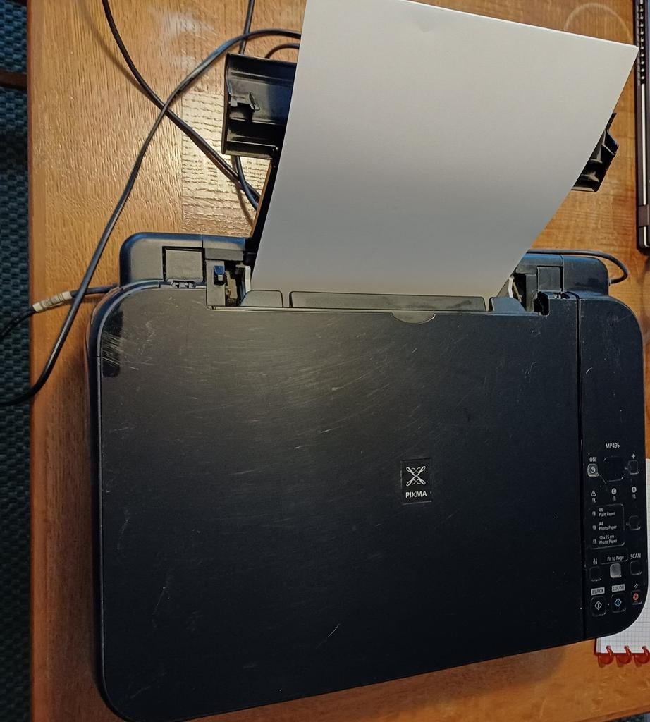 Canon printer/scanner Pixma MP495, Ophalen, Zo goed als nieuw, Printer