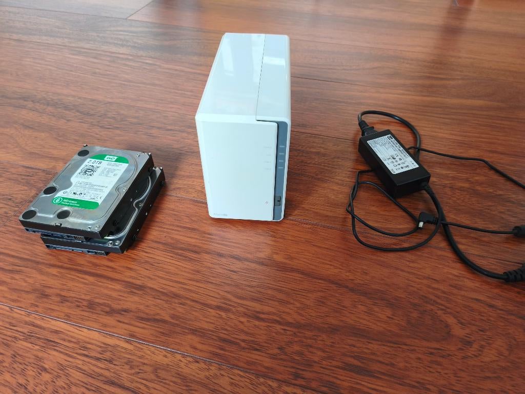 NAS Synology avec 2x2to WD, Ophalen, Gebruikt, 1500 GB of meer