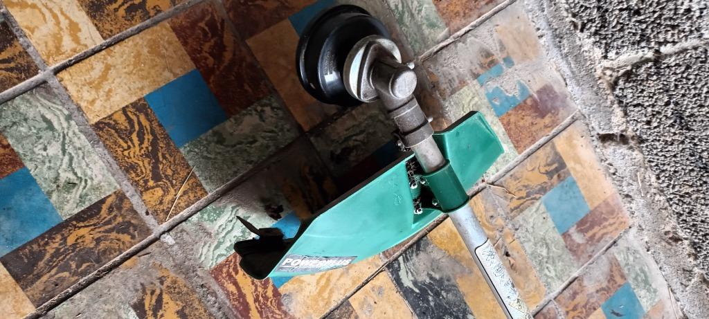 bosmaaier powerplus, Tuin en Terras, Ophalen, Zo goed als nieuw, Benzine, Powerplus