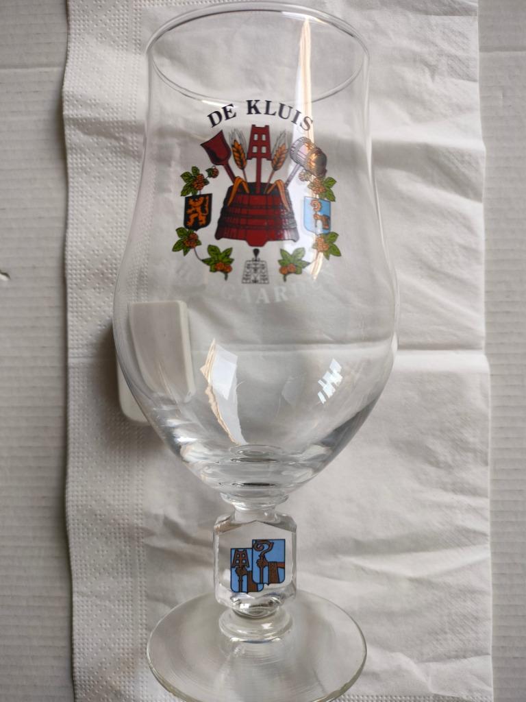 Glas De Kluis Hoegaarden, Verzamelen, Ophalen of Verzenden, Zo goed als nieuw, Bierglas