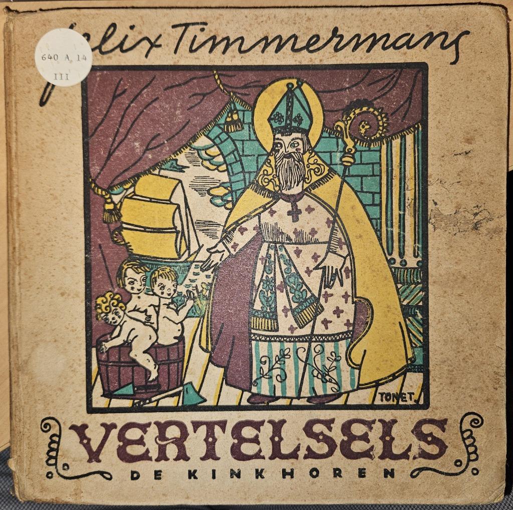 Vertelsels (III) met illustraties van Tonet Timmermans, Ophalen of Verzenden, Gelezen, Timmermans Felix
