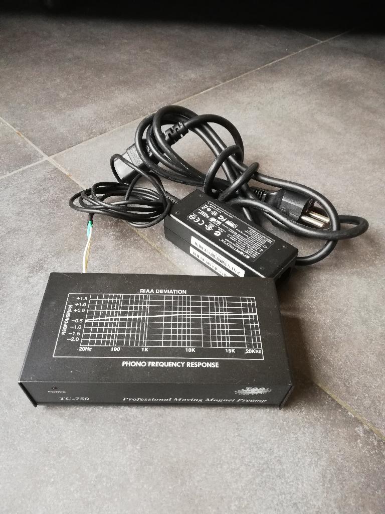 TCC TC-750 phono preamp, Enlèvement ou Envoi, Utilisé