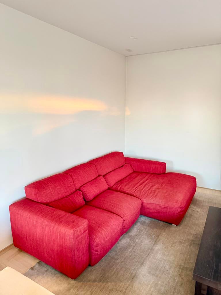 Design hoekzetel Divani – Italiaans comfort, Huis en Inrichting, Ophalen, Zo goed als nieuw, Stof