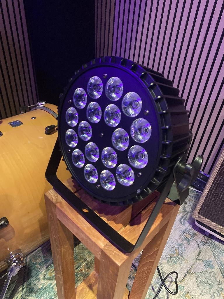 4x LED Par RGBW DMX (200W) – nieuw in doos – 3+1 bundel, Ophalen of Verzenden, Nieuw, Licht, Geluidgestuurd