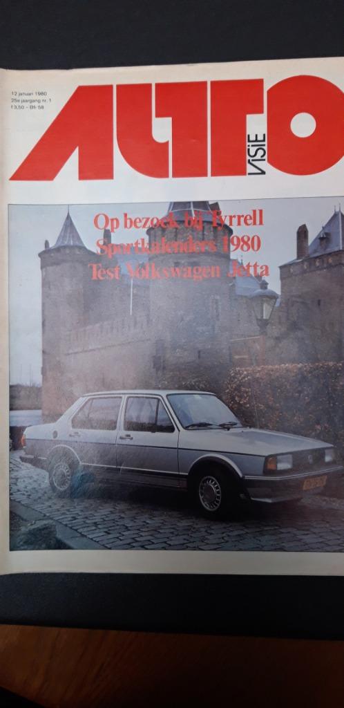 AUTO VISIE (NL) Magazines  1980, Gelezen, Algemeen, Verzenden, Diverse auteurs