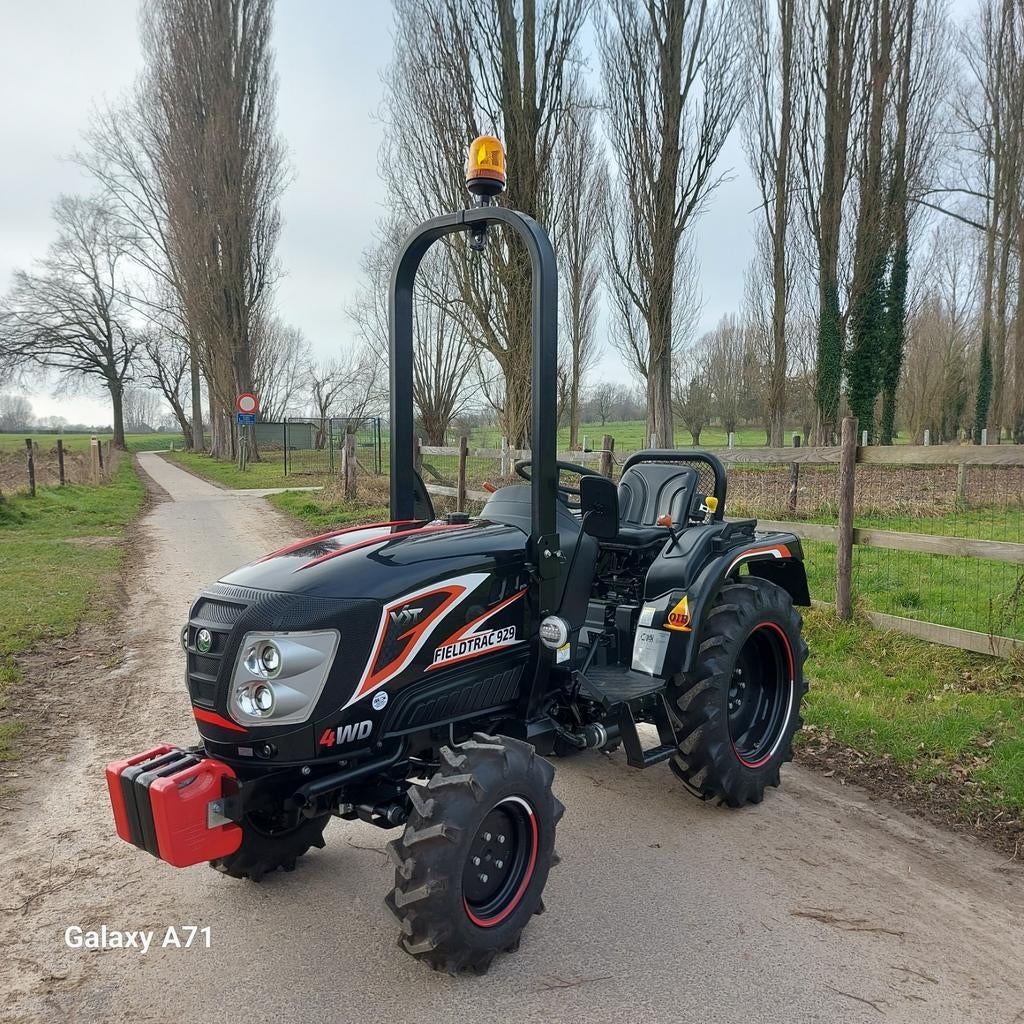 NIEUWE Minitractor fieldtrac 29pk 4x4 black edition!, Ophalen