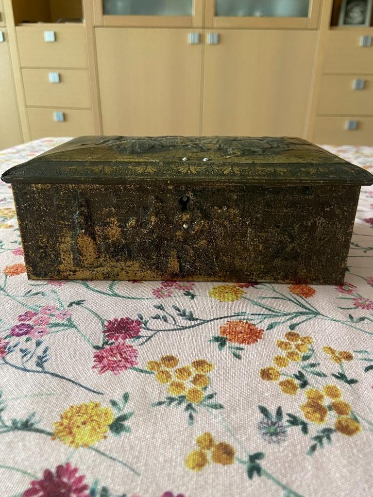 Koekenblikken, Collections, Boîte en métal, Enlèvement, Utilisé, Biscuits, Autres marques