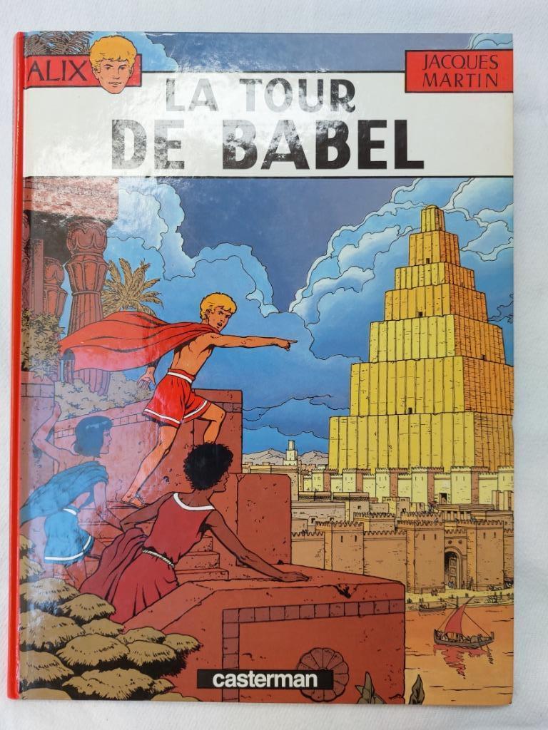 Alix T.16 La tour de Babel - Réédition (1985) - Etat moyen, Eén stripboek, Ophalen of Verzenden, Gelezen