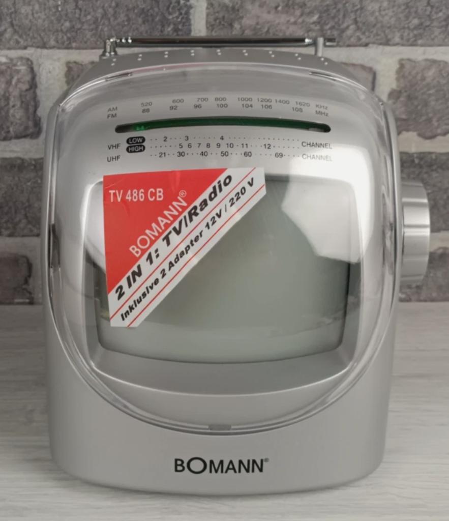 Vintage draagbare tv, Enlèvement