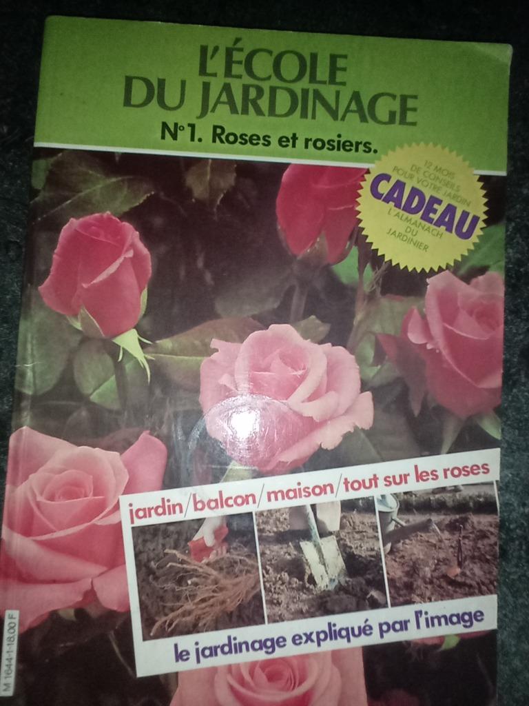 Livre l ecole du jardinage Roses et rosiers, Ophalen of Verzenden
