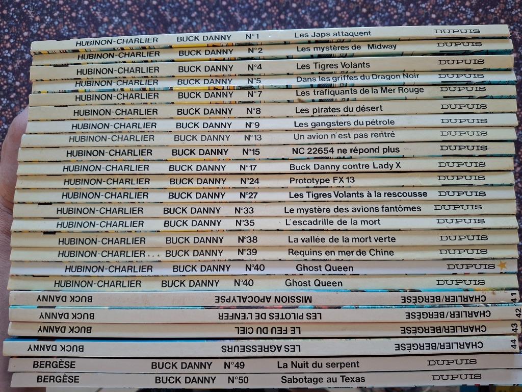 Bandes dessinées Buck Danny, Complete serie of reeks, Ophalen, Gelezen