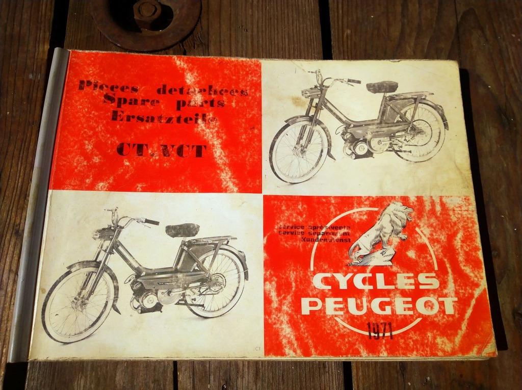 Catalogue pièces détachées PEUGEOT CT - VCT 1971, Vélos & Vélomoteurs, Cyclomoteurs | Peugeot, Enlèvement ou Envoi