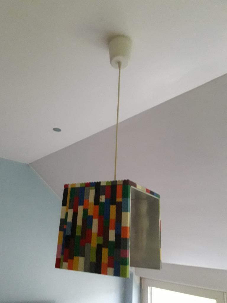 lego lamp jongens, 30 tot 60 watt, Moderne, E27 (groot), Ophalen of Verzenden