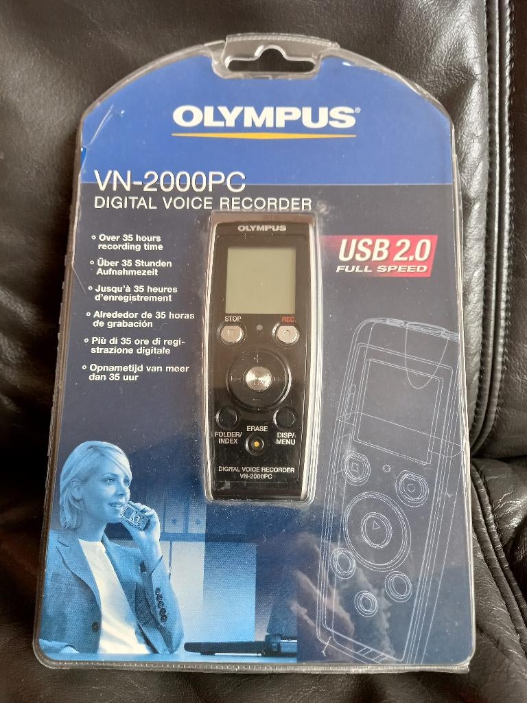 Digitale dictafoon Olympus VN-2000PC, Ophalen of Verzenden, Bandrecorder