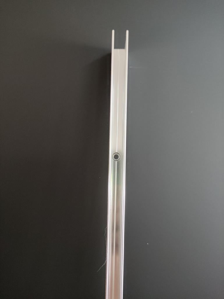 Paroi de douche profilés d'aluminium, Bricolage & Construction, Enlèvement, Verre, Douche