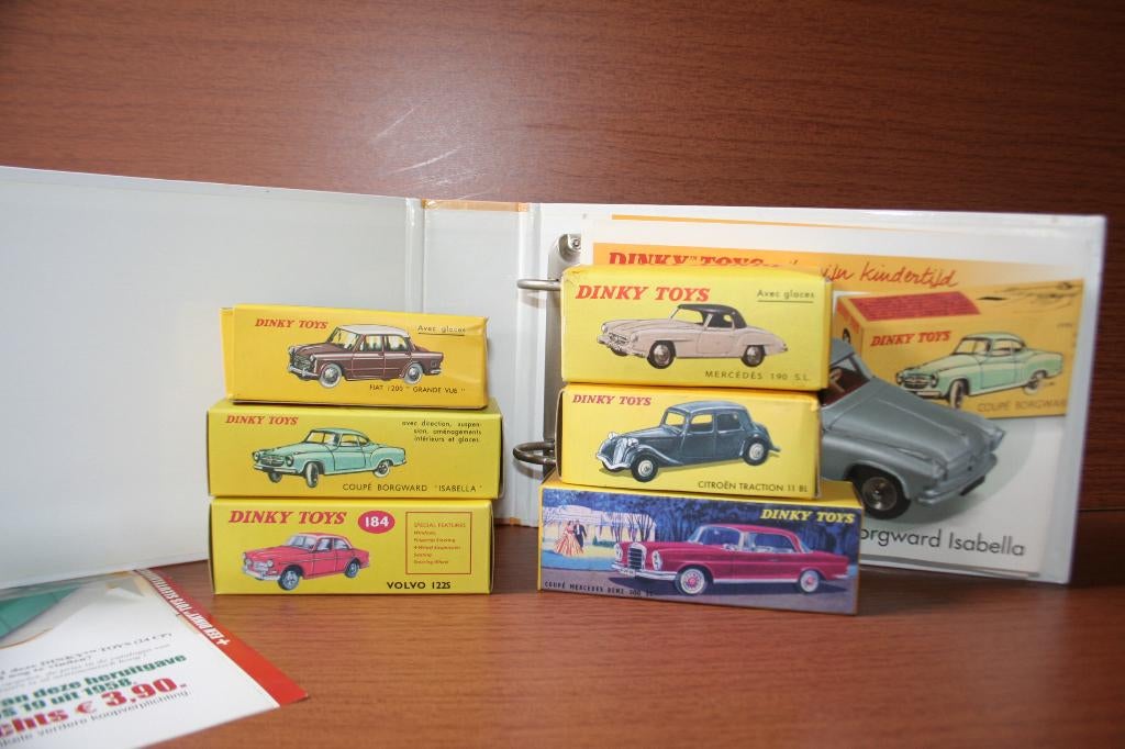 6x atlas dinky toys nieuwstaat, Ophalen, Dinky Toys
