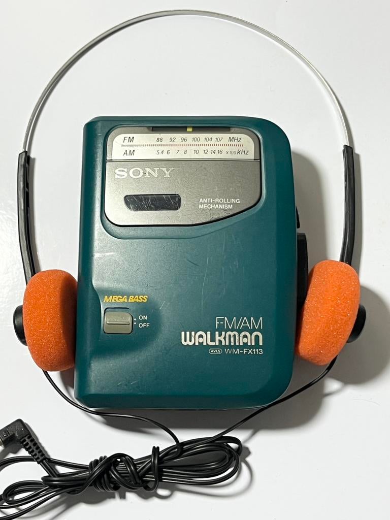 Walkman Sony + casque, Enlèvement ou Envoi, Walkman ou Baladeur