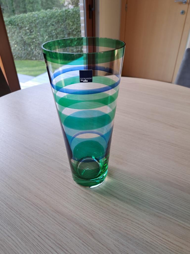 LEONARDO vaas, Ophalen, Gebruikt, Glas, Minder dan 50 cm