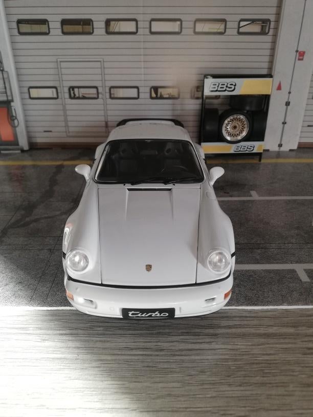 PORSCHE 911 TURBO (964) 1/18, Ophalen of Verzenden, Nieuw, Auto, Welly