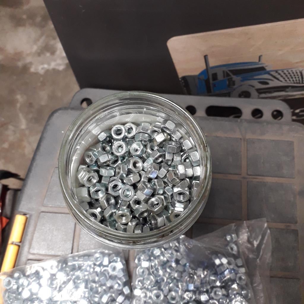 moeren nieuw, Bricolage & Construction, Quincaillerie & Fixations, Enlèvement ou Envoi, Neuf, 50 à 100 mm, Boulons ou Écrous