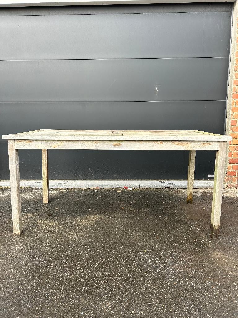 Tuinmeubels, Ophalen, Gebruikt, Eettafel, Teakhout