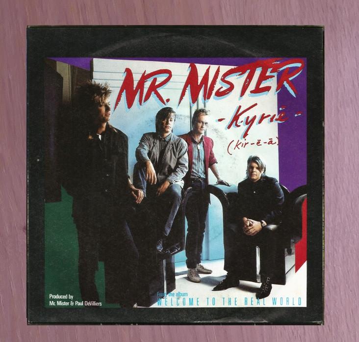 12" Maxi -  Mr. Mister ‎– Kyrie, Cd's en Dvd's, Vinyl | Rock, Ophalen of Verzenden, Gebruikt, 12 inch, Poprock