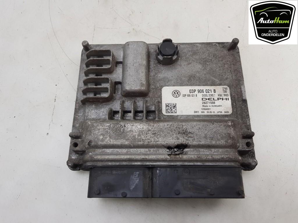 COMPUTER MOTOR Polo V (6R) (|03P906021B|03P990990C|), Gebruikt, Volkswagen