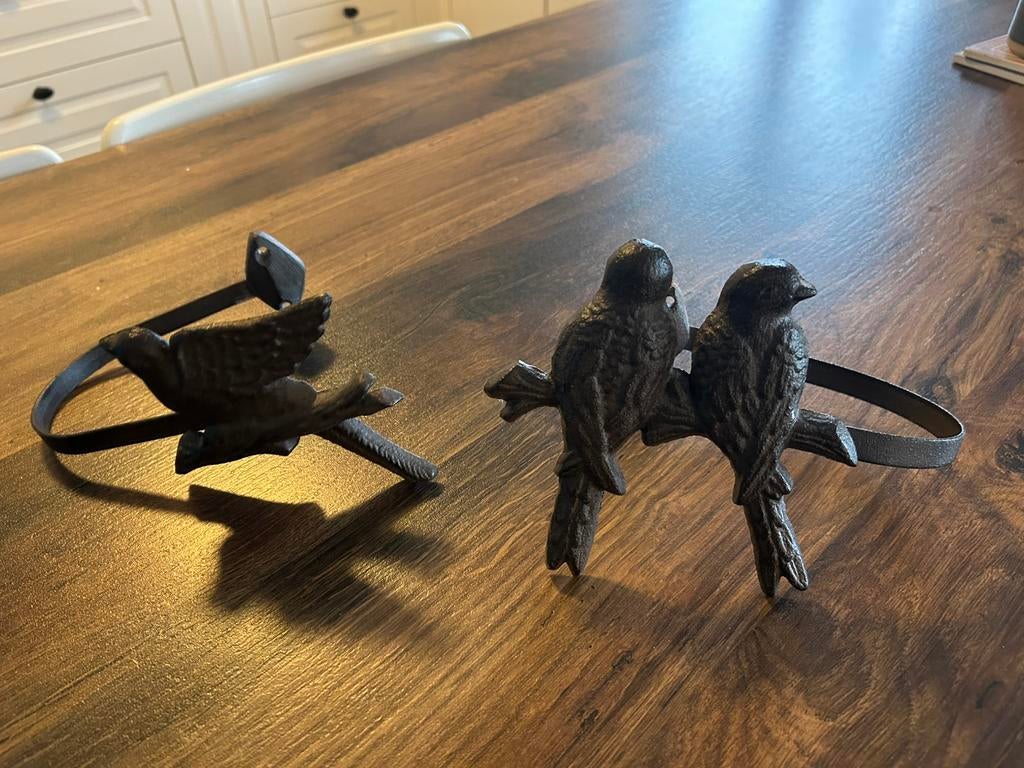 4 paires d’embrasses en fonte, Maison & Meubles, Accessoires pour la Maison | Décorations murale, Comme neuf, Enlèvement