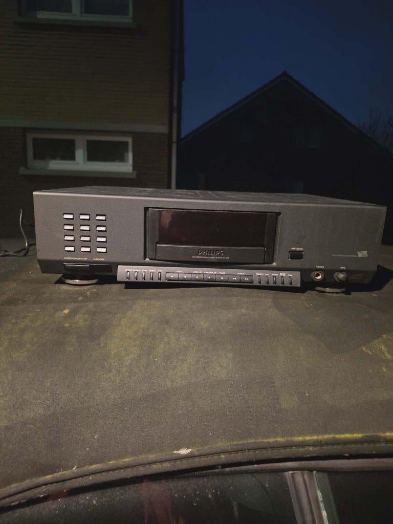 Philips CD 930 - CD-speler - Vintage gevulde laderiem, Audio, Tv en Foto, Cd-spelers, Ophalen of Verzenden, Gebruikt, Philips