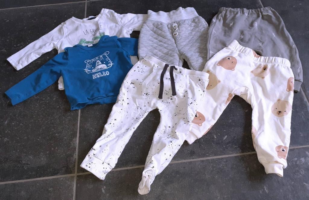 Baby kleding 6 stuks 62-68, Kinderen en Baby's, Ophalen of Verzenden, Nieuw, Jongetje of Meisje, Setje