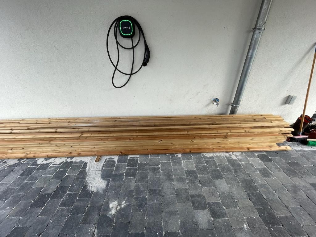 Bardage sapin thermowood 20m2 (lattes 18x42mm en 4.8M long.), Menuiserie ou Travaux de sciage