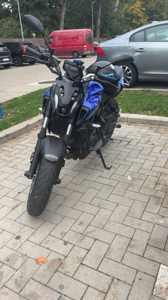 Yamaha mt07 2023 (A2), Particulier, Minimaal motorrijbewijs A2, 689 cc, Sportuitlaat