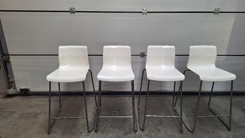 4 Ikea Glenn Barkrukken, Huis en Inrichting, Barkrukken, Ophalen of Verzenden