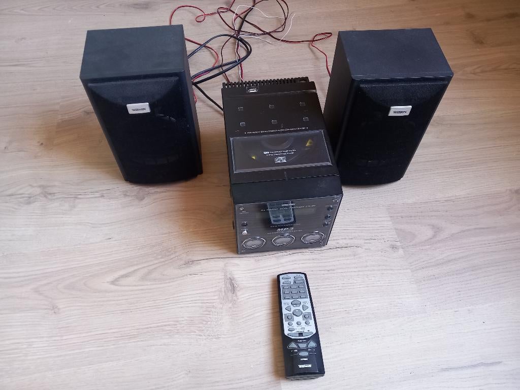 Chaîne HI-FI, Audio, Tv en Foto, Stereoketens, Gebruikt, MP3-aansluiting, Tuner of Radio, Ophalen