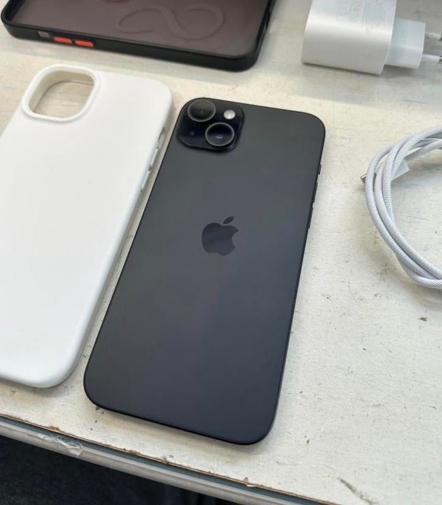 Iphone 15 PLUS 256GB, Télécoms, Téléphonie mobile | Apple iPhone, 256 GB, Enlèvement ou Envoi, Utilisé, Sans abonnement