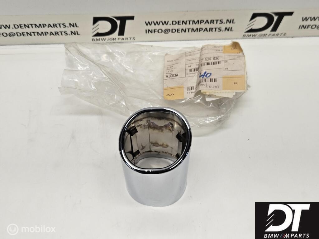 Uitlaat sierstuk BMW 5-serie E60 E61 18307534036, Autos : Pièces & Accessoires, Systèmes d'échappement, BMW, Neuf, Enlèvement ou Envoi