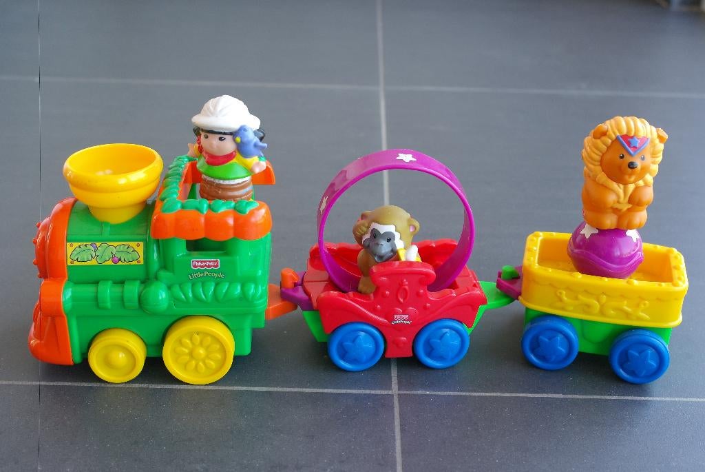 circustrein little people met geluid, Ophalen of Verzenden, Zo goed als nieuw, Auto of Voertuig, Met licht