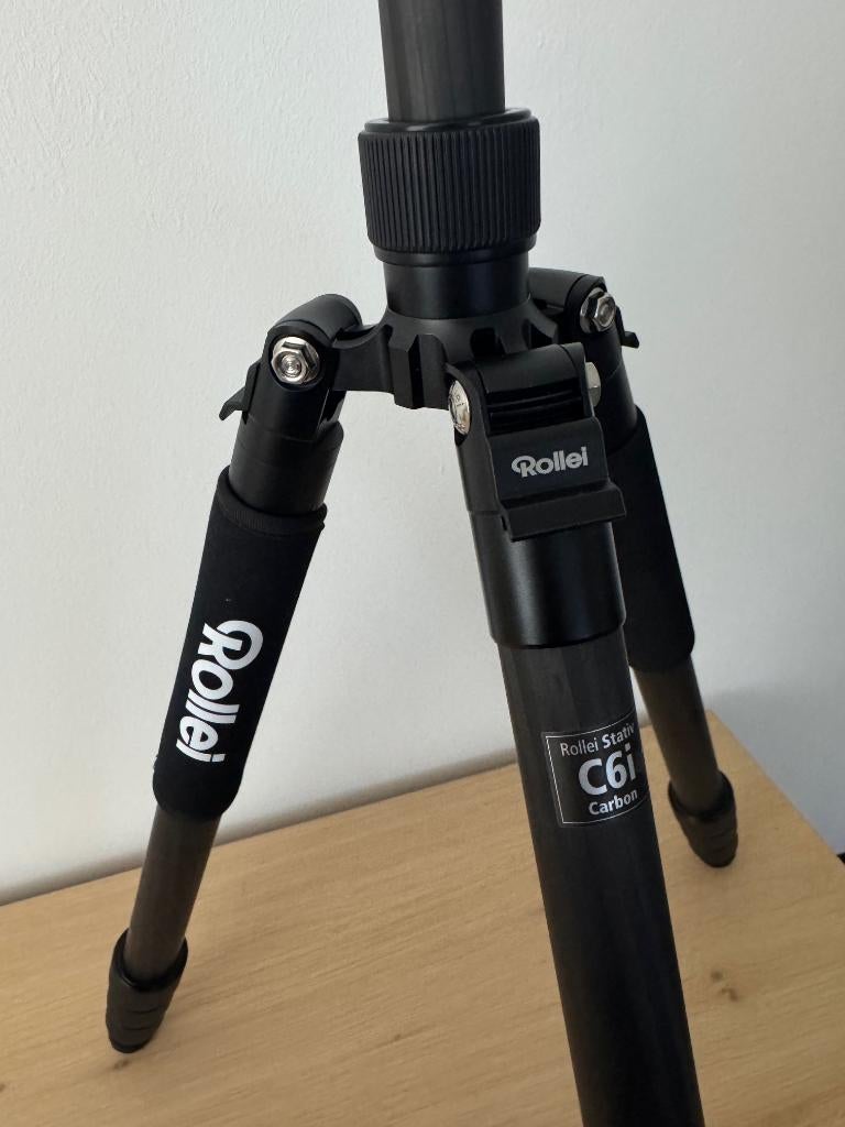 Statief ROLLEI C6i Carbon zwart - nieuwstaat, Ophalen, Driepoot, Zo goed als nieuw, 150 tot 175 cm