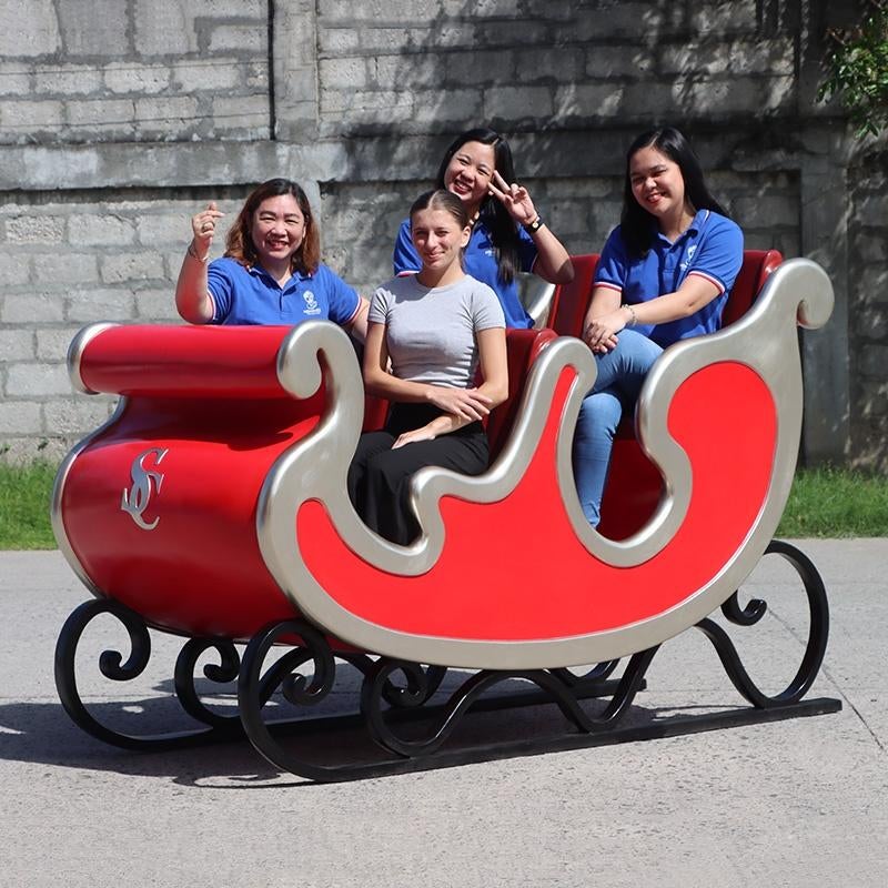 Arreslee Foursome – Kerstman - Lengte 231 cm