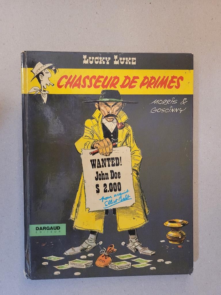 Lucky Luke, "chasseur de primes", Livres, Une BD, Utilisé, Morris, Envoi